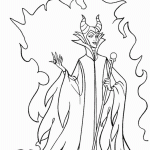 דף צביעה מליפיסנט מפעילה את כוח הקסם