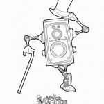 דף צביעה המצלמה הרוקדת דף צביעה המצלמה הרוקדת