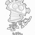 דף צביעה הרובוט ספרי דף צביעה הרובוט ספרי