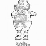 דף צביעה גונתר עם השפם הענק דף צביעה גונתר עם השפם הענק