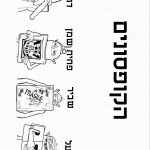 דף צביעה הקופסונים 6