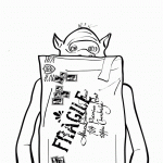 דף צביעה הקופסונים 5