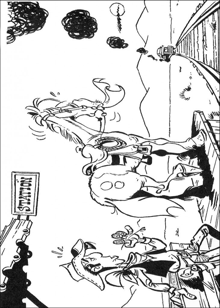 lucky_luke_coloring_page_9