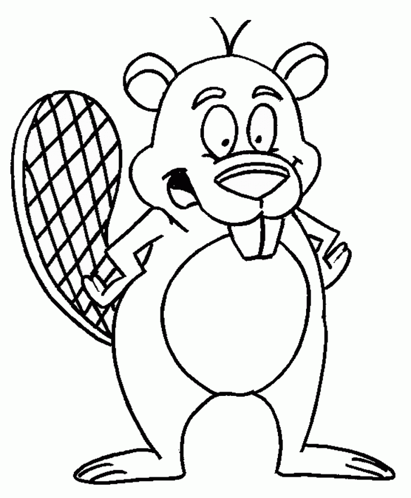 beaver_coloring_12