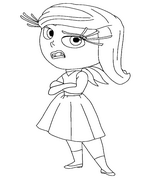 Inside Out Online Coloring Pages