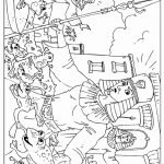 דף צביעה - מכת צפרדעים