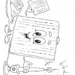 דף צביעה - מצה עליזה